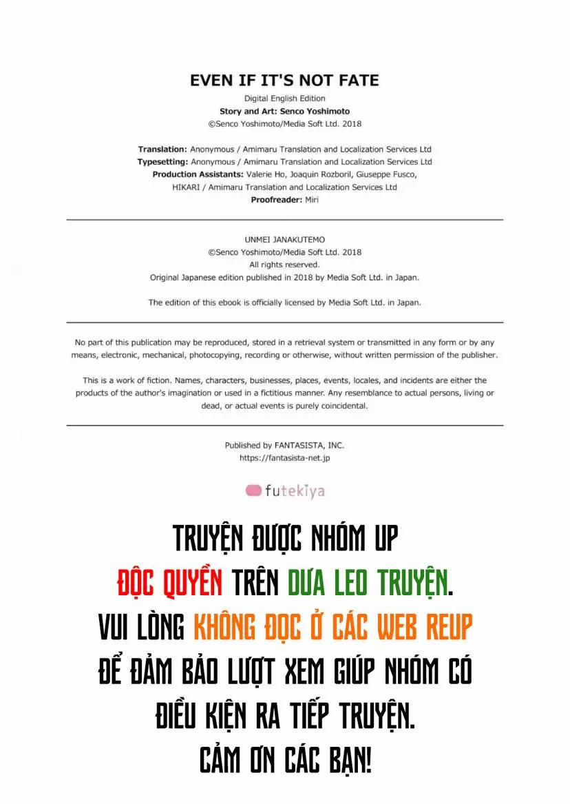 Cho Dù Không Là Định Mệnh 7 trang 10