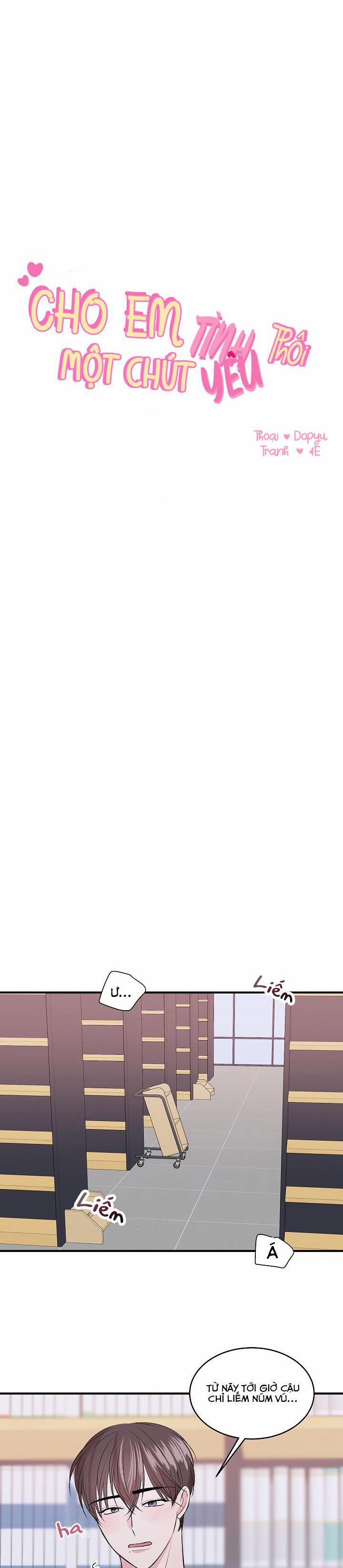 CHO EM MỘT CHÚT TÌNH YÊU THÔI 19 trang 0