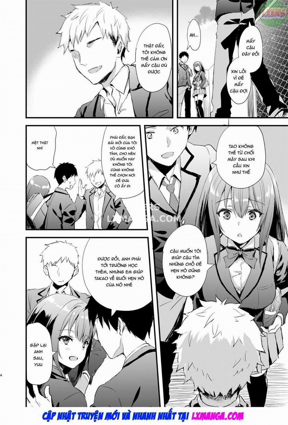 Cho Thẳng Bạn Gian Xảo Mượn Bạn Gái Oneshot trang 3