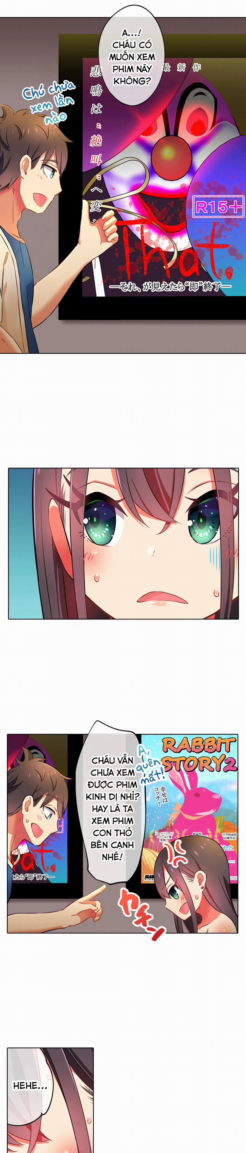 Chơi Cháu Gái Tại Bữa Tiệc Đồ Ngủ! 23: Đi xem phimmm trang 3