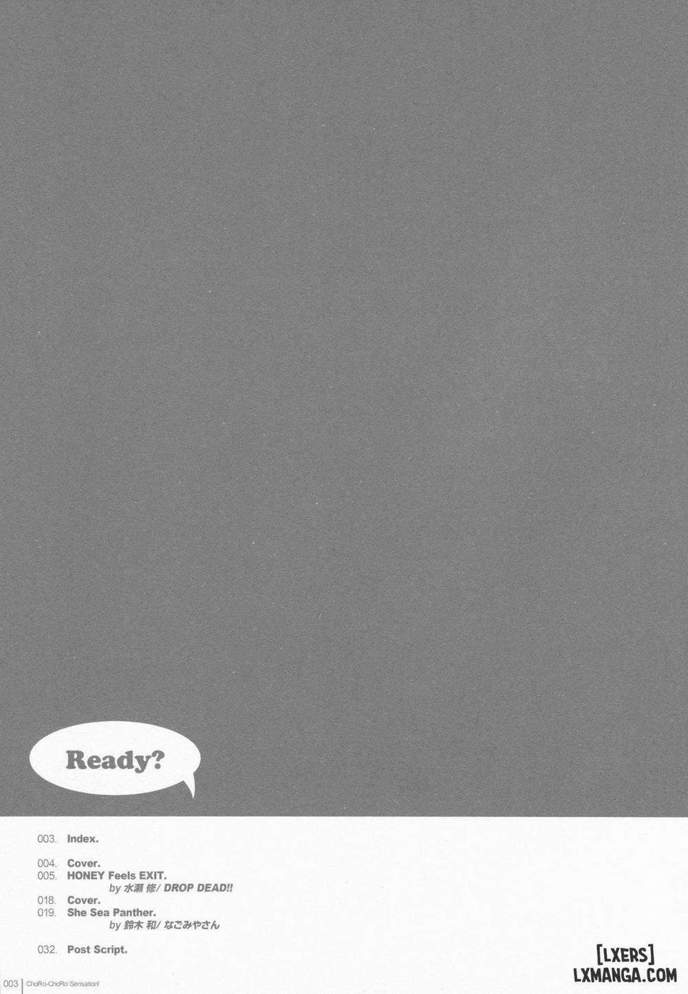 Chorochoro Sensation Oneshot trang 1