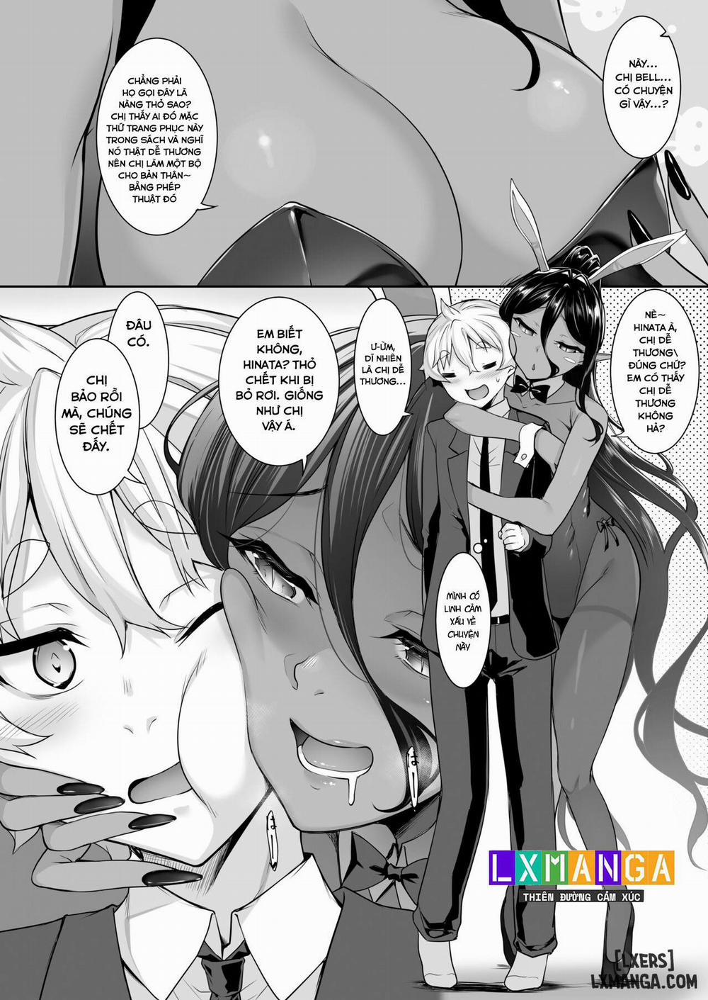 Chotto dake Ai ga Omoi Dark Elf ga Isekai kara Oikakete Kita 4 Oneshot. trang 4