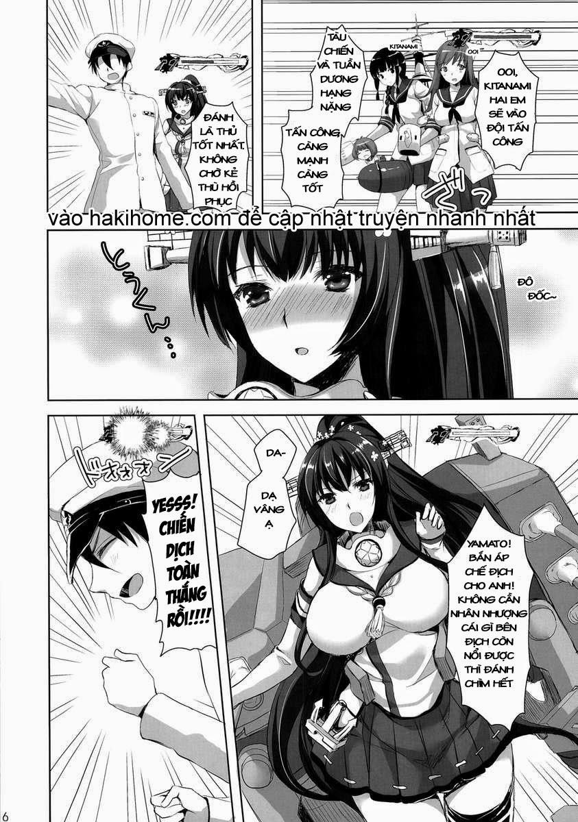 Chou Chou Chou Dokyuu (Kantai Collection) Oneshot trang 4