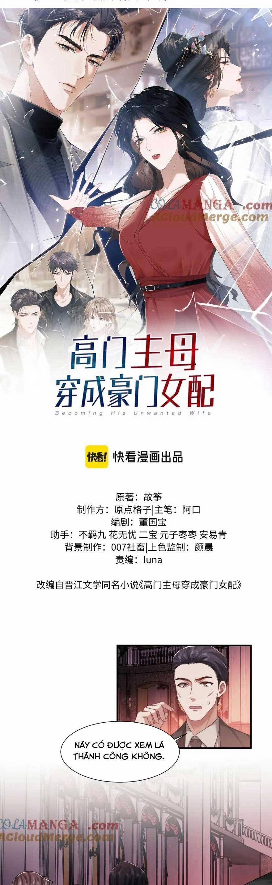 Chủ Mẫu Xuyên Không Tới Làm Phu Nhân Hào Môn 74 trang 3