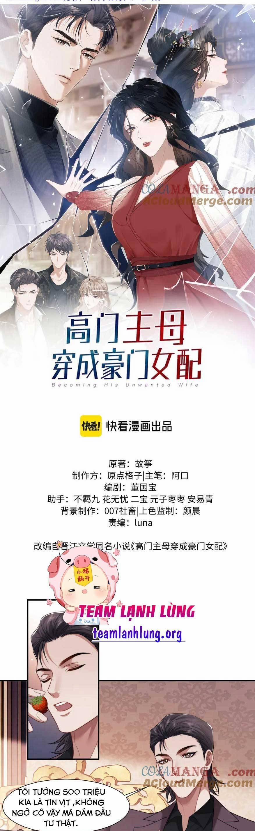 Chủ Mẫu Xuyên Không Tới Làm Phu Nhân Hào Môn 78 trang 0