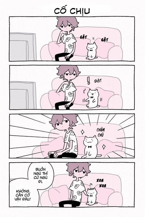 Chú Mèo Kỳ Diệu Kyuu-Chan 0 0 Cố Chịu trang 1