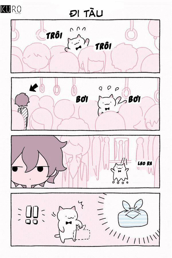 Chú Mèo Kỳ Diệu Kyuu-Chan 0 0 Đi Tàu trang 1