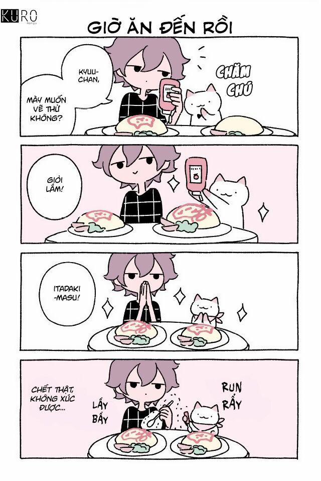 Chú Mèo Kỳ Diệu Kyuu-Chan 0 0 Giờ Ăn Đến Rồi trang 1