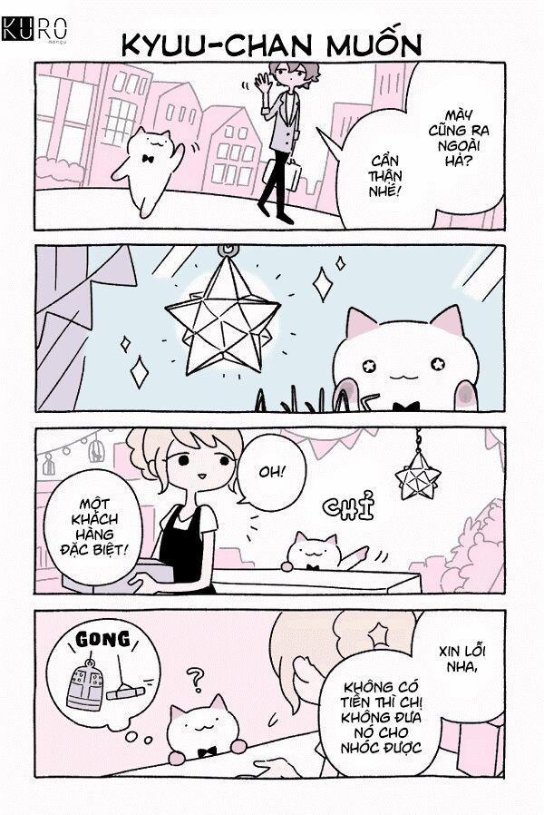 Chú Mèo Kỳ Diệu Kyuu-Chan 0 0 Kyuu-Chan Muốn trang 1