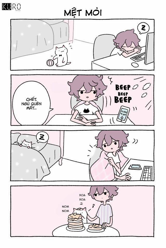 Chú Mèo Kỳ Diệu Kyuu-Chan 0 0 Mệt Mỏi trang 1