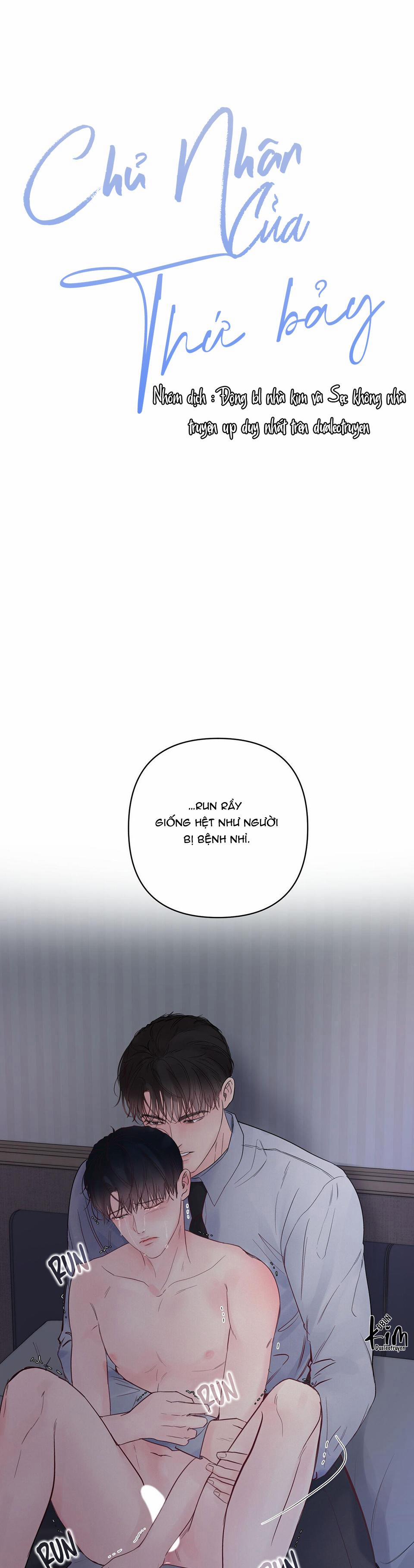 Chủ Nhân Của Thứ Bảy 4 trang 5