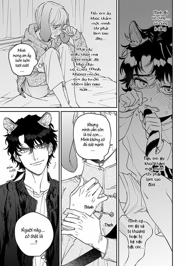 CHÚ THỎ MẬT NGỌT CỦA CHÀNG HỔ LẠNH LÙNG 3 trang 3