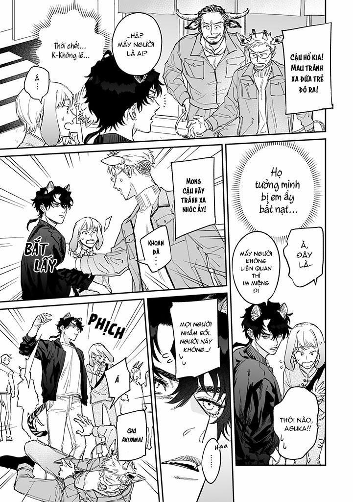 CHÚ THỎ MẬT NGỌT CỦA CHÀNG HỔ LẠNH LÙNG 3 trang 9