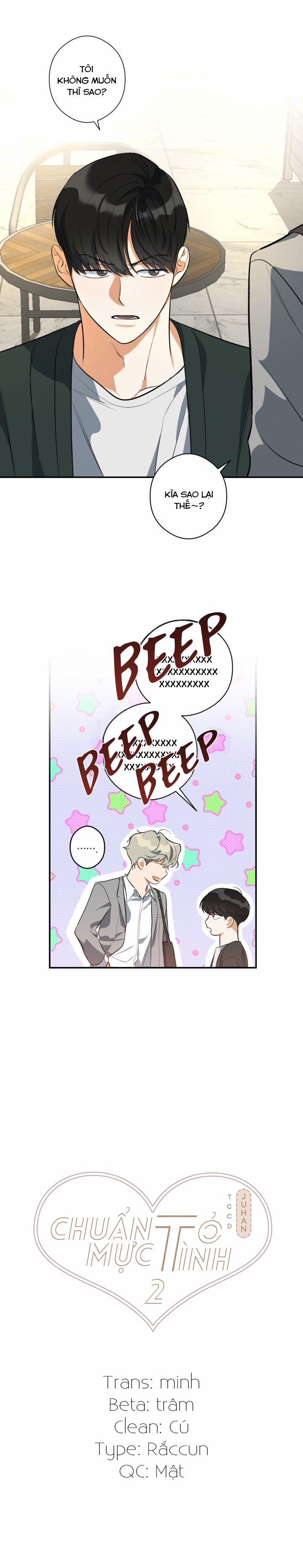 Chuẩn Mực Tỏ Tình 2 trang 1