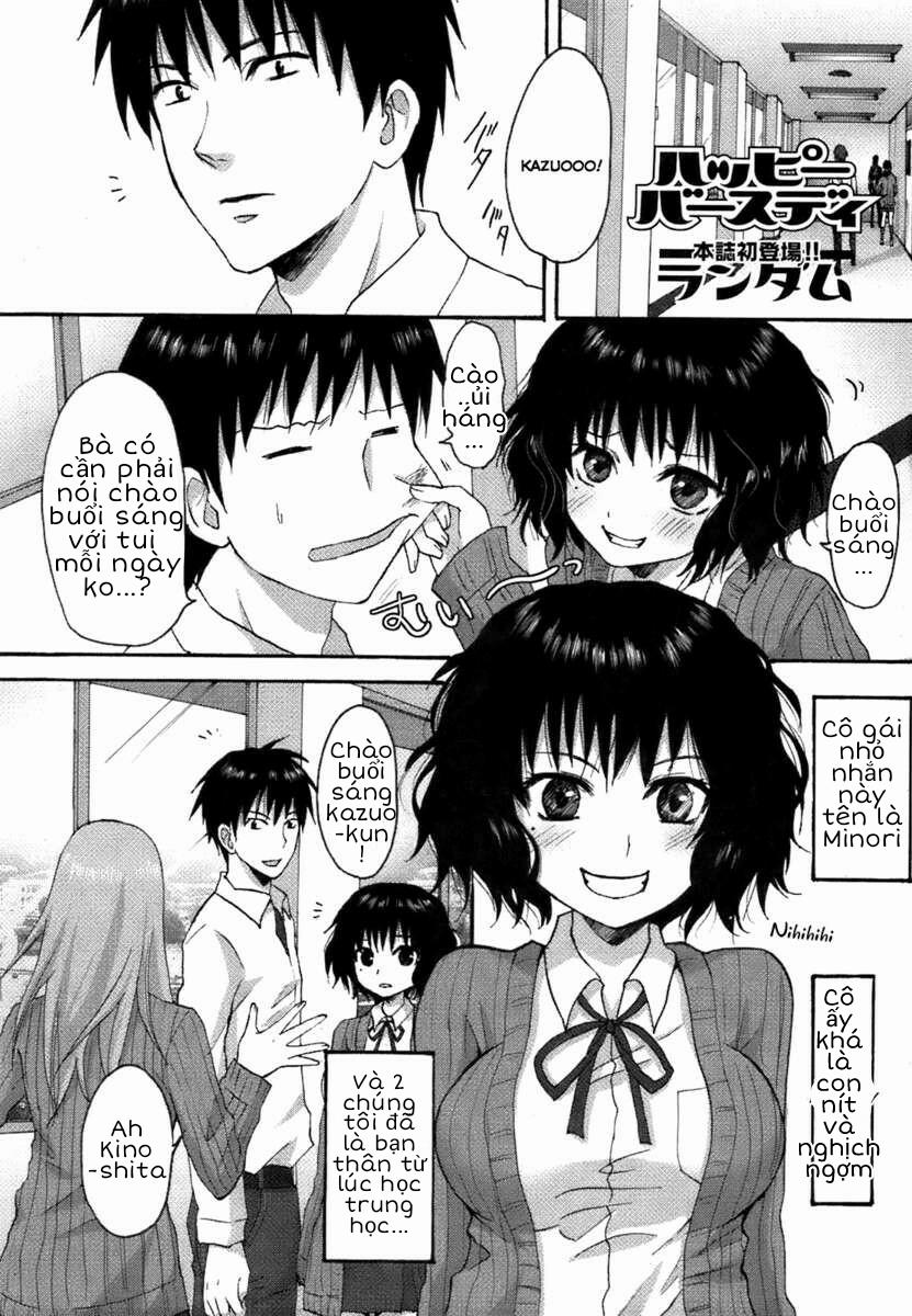 CHÚC MỪNG SINH NHẬT! Oneshot trang 1