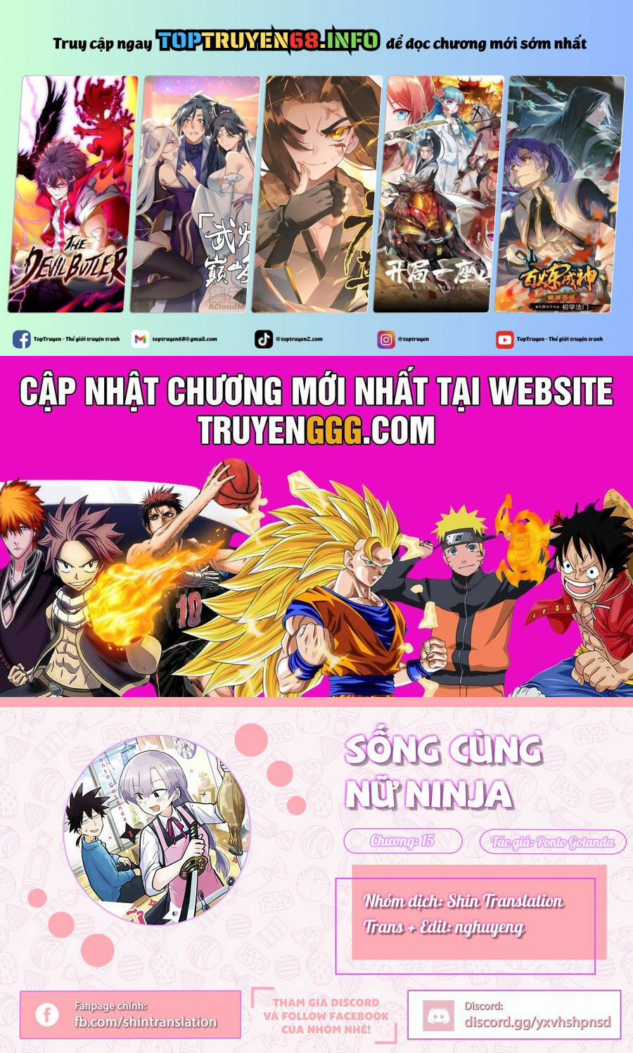 Chung Mái Nhà Với Một Kunoichi 15 trang 0