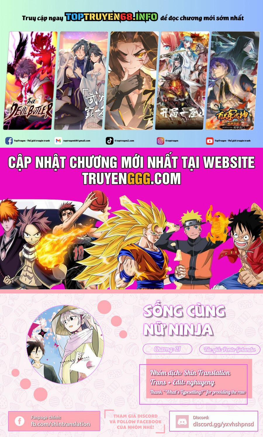 Chung Mái Nhà Với Một Kunoichi 21 trang 0