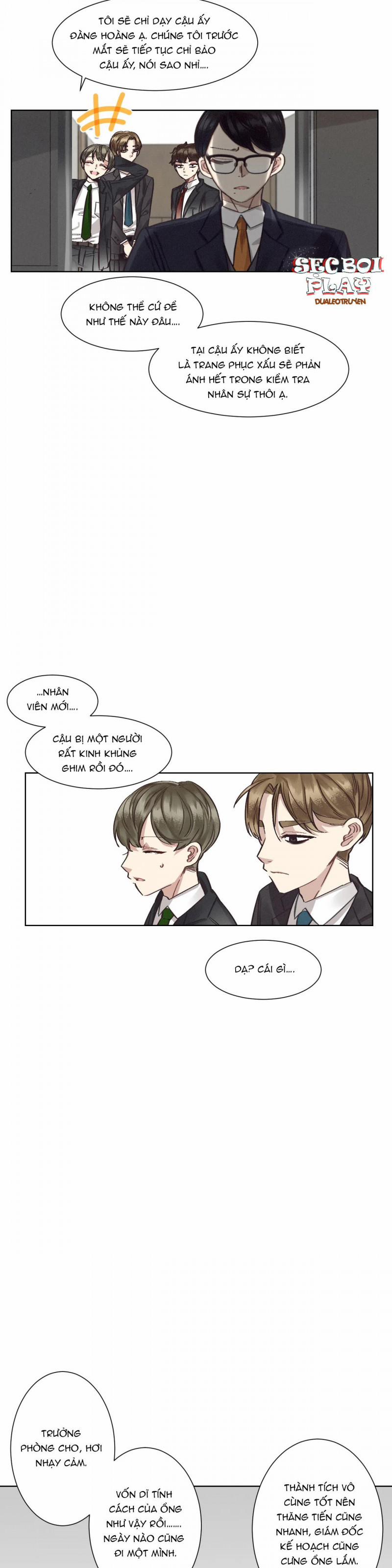 Chứng Quá Căng Thẳng Của Tiền Bối 1.5 trang 3