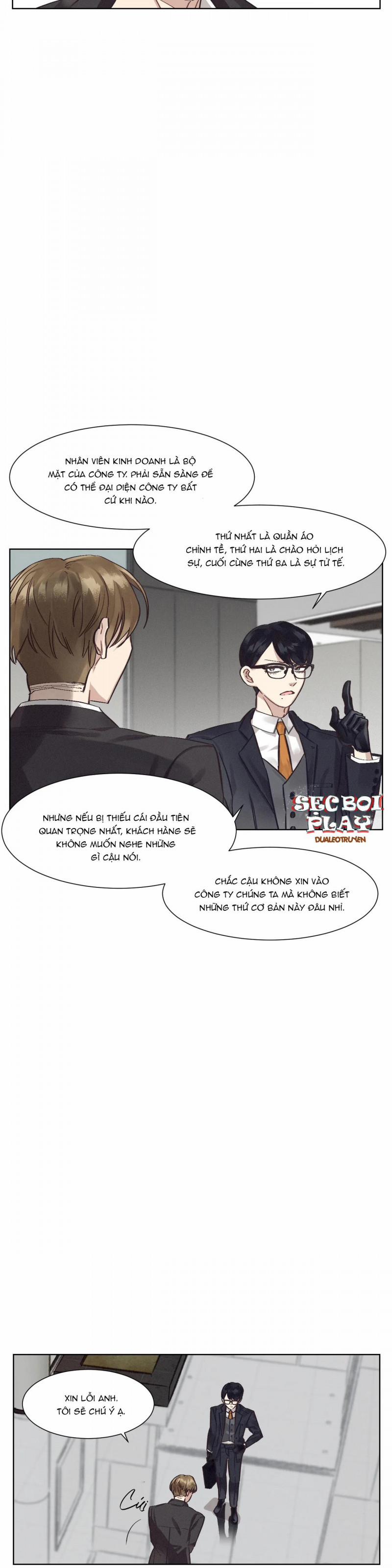 Chứng Quá Căng Thẳng Của Tiền Bối 1 trang 9