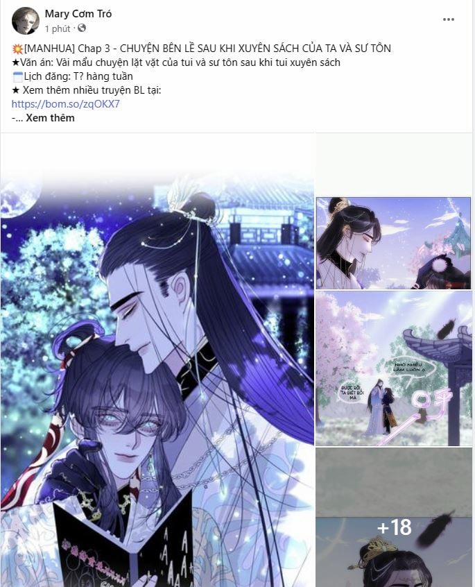 Chuyện Bên Lề Sau Khi Xuyên Sách Của Ta Và Sư Tôn 3 trang 0