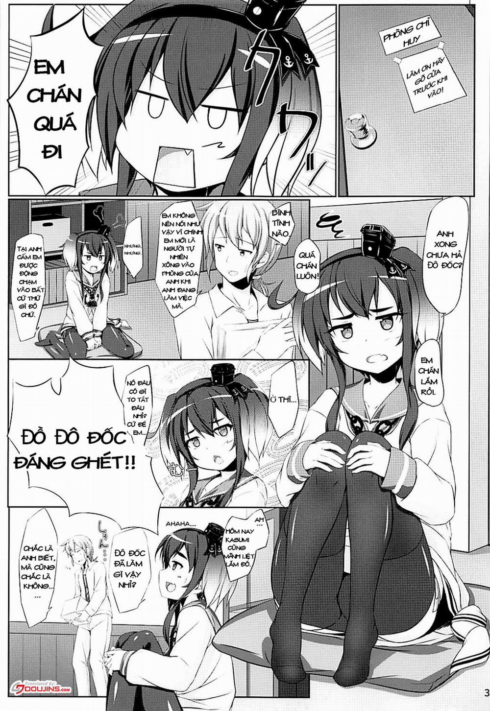 Chuyện lần đầu của Tokitsukaze (Kantai Collection, -KanColle-) Oneshot trang 3