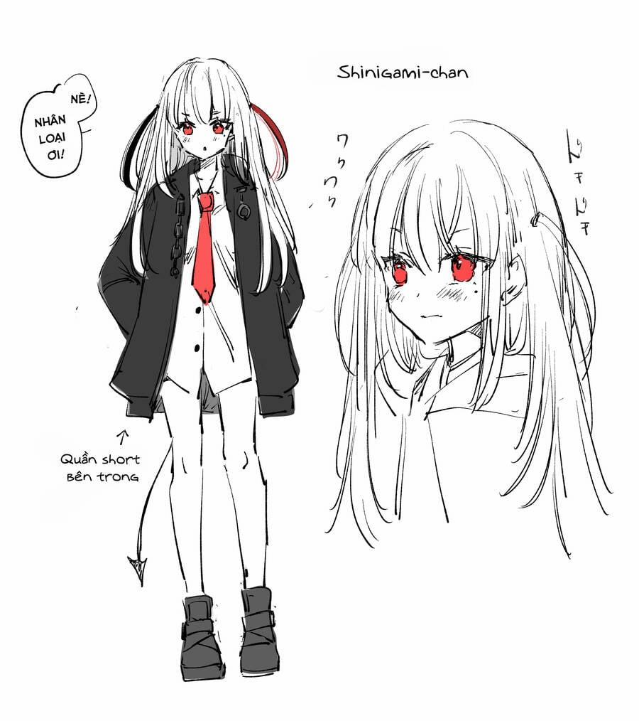 Chuyện Nàng Tử Thần Yêu Nhân Loại, Cả Hai Chỉ Nhìn Thấy Nhau Khi Nhân Loại Mệt Gần Chết! 1 trang 3