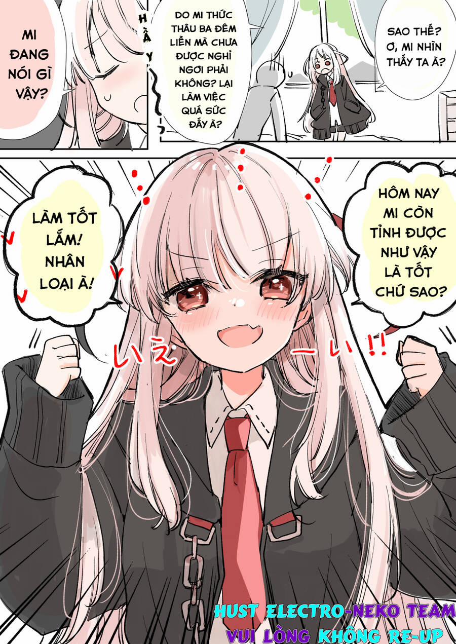 Chuyện Nàng Tử Thần Yêu Nhân Loại, Cả Hai Chỉ Nhìn Thấy Nhau Khi Nhân Loại Mệt Gần Chết! 9 trang 2