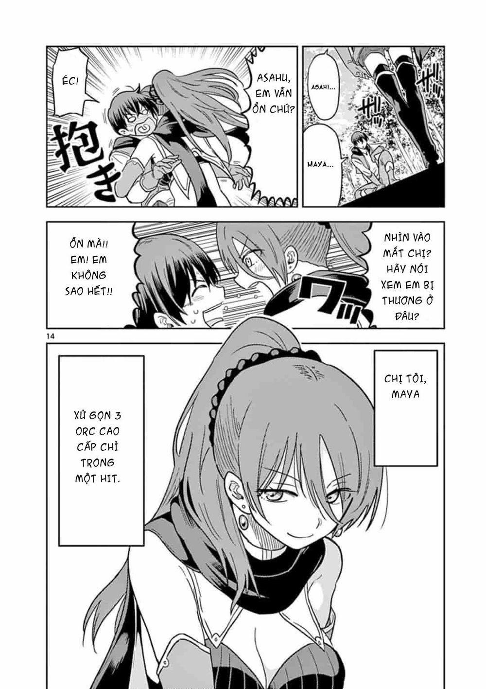 Chuyển Sinh Cùng Bà Chị Đấm Phát Chết Luôn 1 trang 14