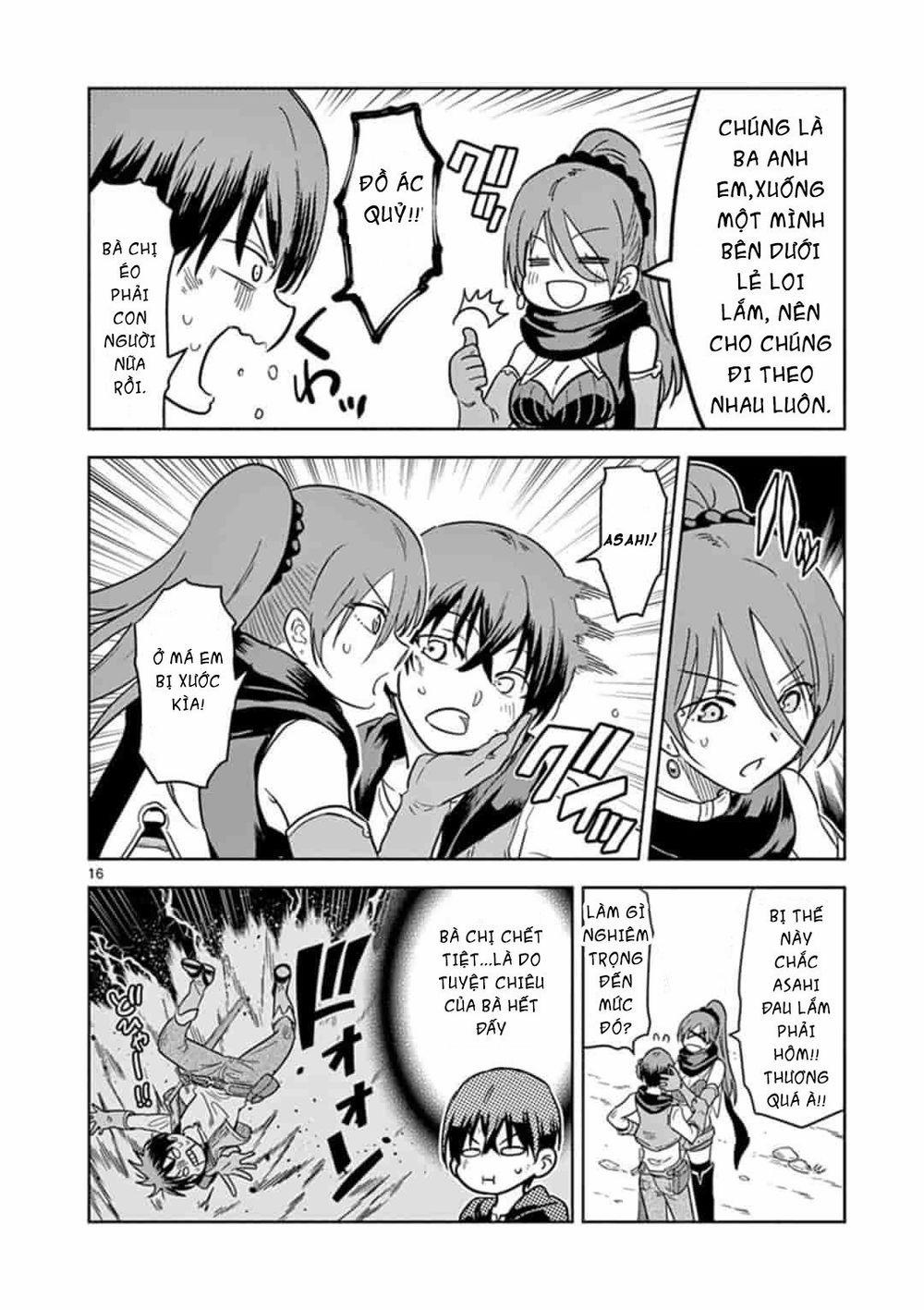 Chuyển Sinh Cùng Bà Chị Đấm Phát Chết Luôn 1 trang 16