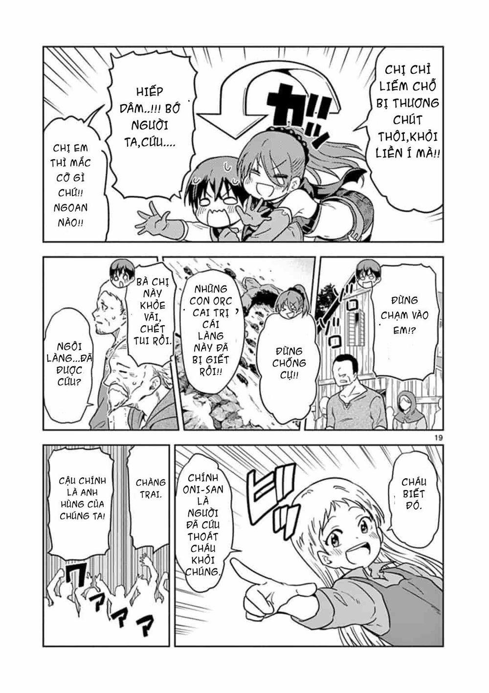 Chuyển Sinh Cùng Bà Chị Đấm Phát Chết Luôn 1 trang 19