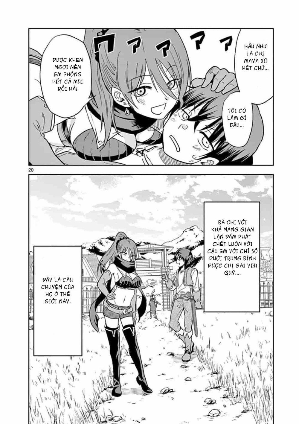 Chuyển Sinh Cùng Bà Chị Đấm Phát Chết Luôn 1 trang 20