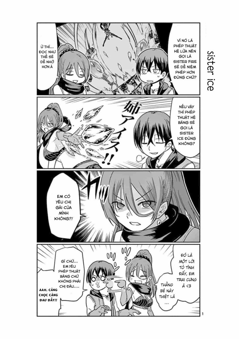 Chuyển Sinh Cùng Bà Chị Đấm Phát Chết Luôn 4.5 trang 1