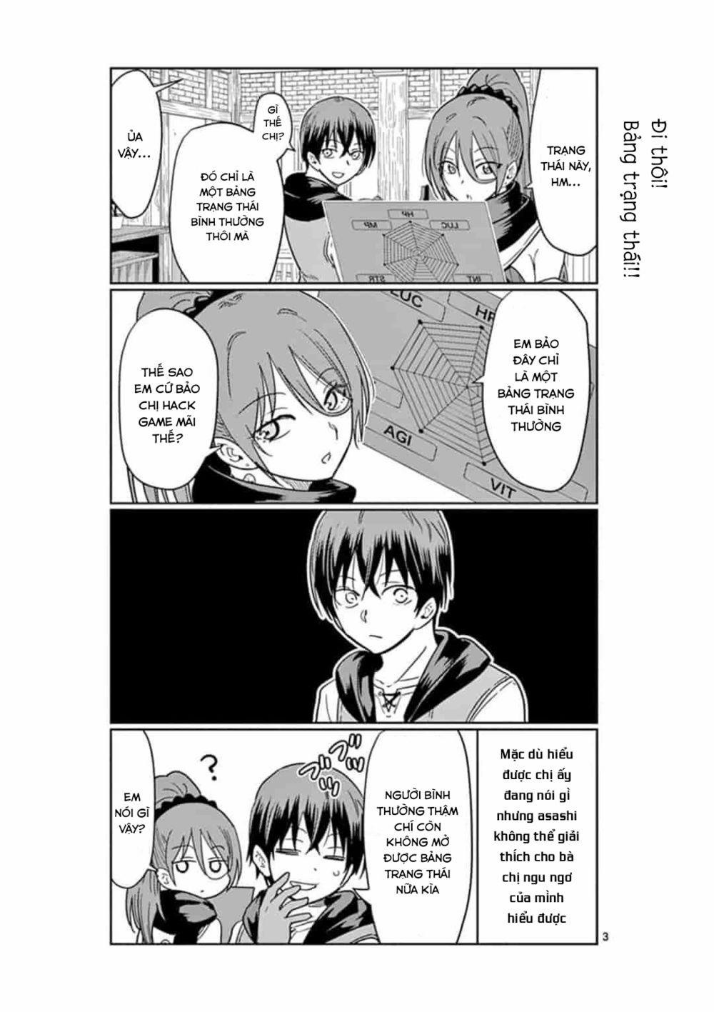 Chuyển Sinh Cùng Bà Chị Đấm Phát Chết Luôn 4.5 trang 3