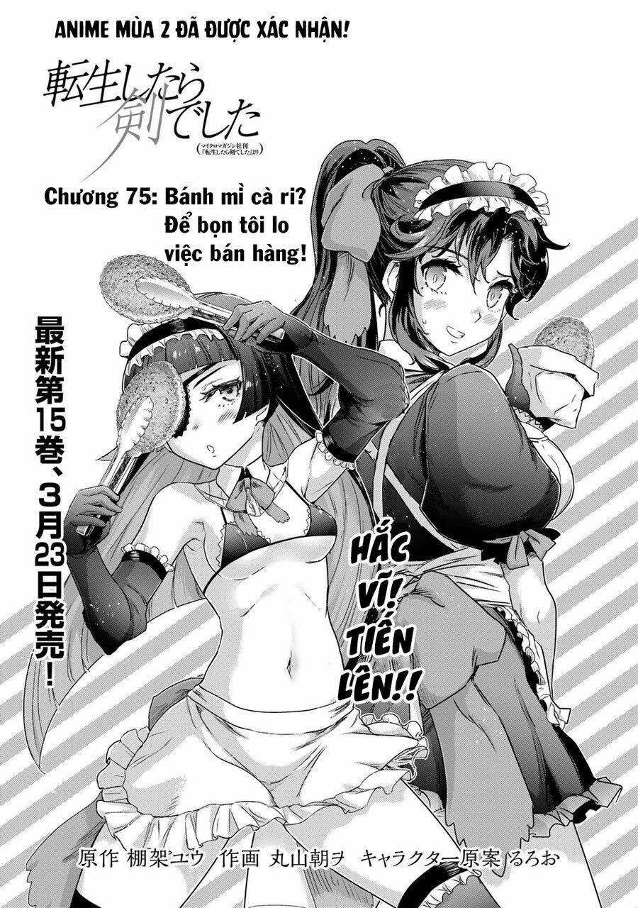 Chuyển Sinh Thành Kiếm 75 trang 1