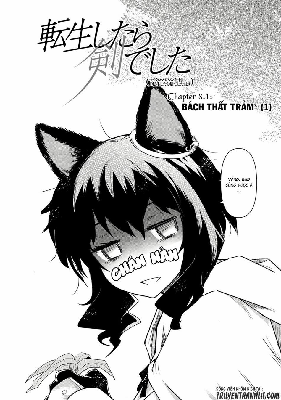 Chuyển Sinh Thành Kiếm 8 trang 2