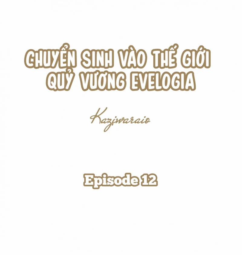 Chuyển Sinh Vào Thế Giới Quỷ Vương Evelogia 12 trang 0