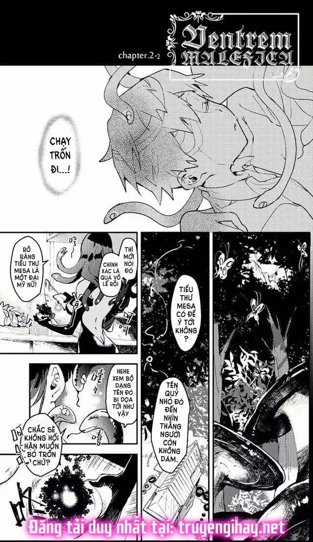 Chuyện Tình Của Hắc Ma Nữ & Chàng Trai Dị Sắc 2.1 trang 12