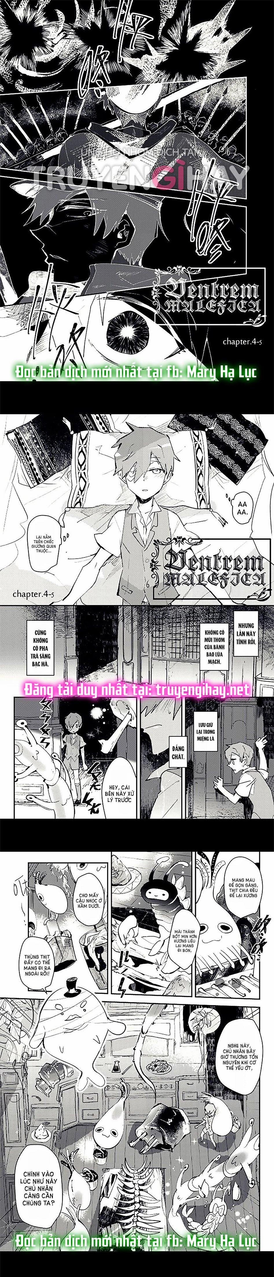 Chuyện Tình Của Hắc Ma Nữ & Chàng Trai Dị Sắc 4.2 trang 1