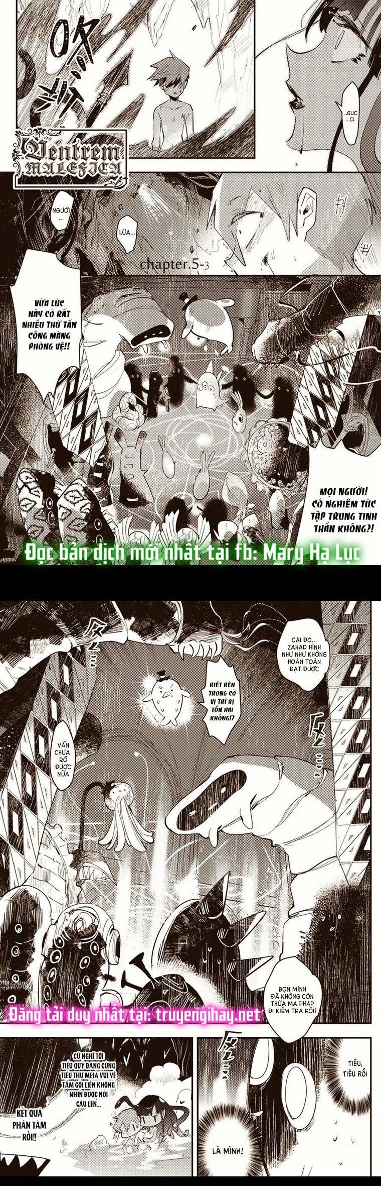 Chuyện Tình Của Hắc Ma Nữ & Chàng Trai Dị Sắc 5.1 trang 11