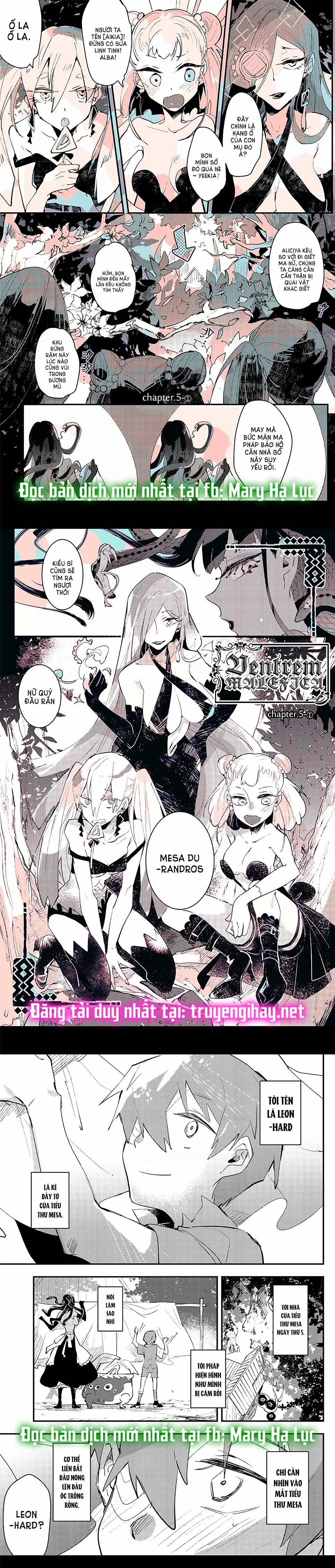 Chuyện Tình Của Hắc Ma Nữ & Chàng Trai Dị Sắc 5.1 trang 3