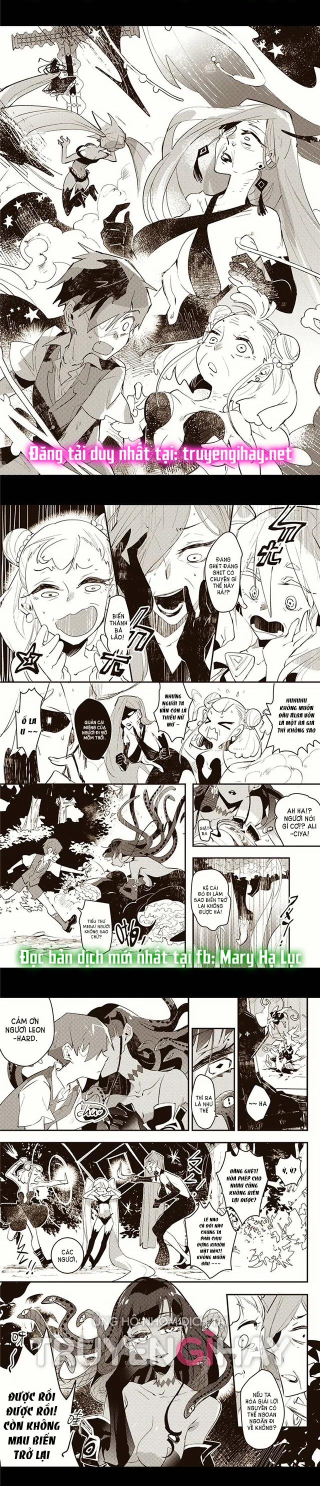 Chuyện Tình Của Hắc Ma Nữ & Chàng Trai Dị Sắc 5.1 trang 8