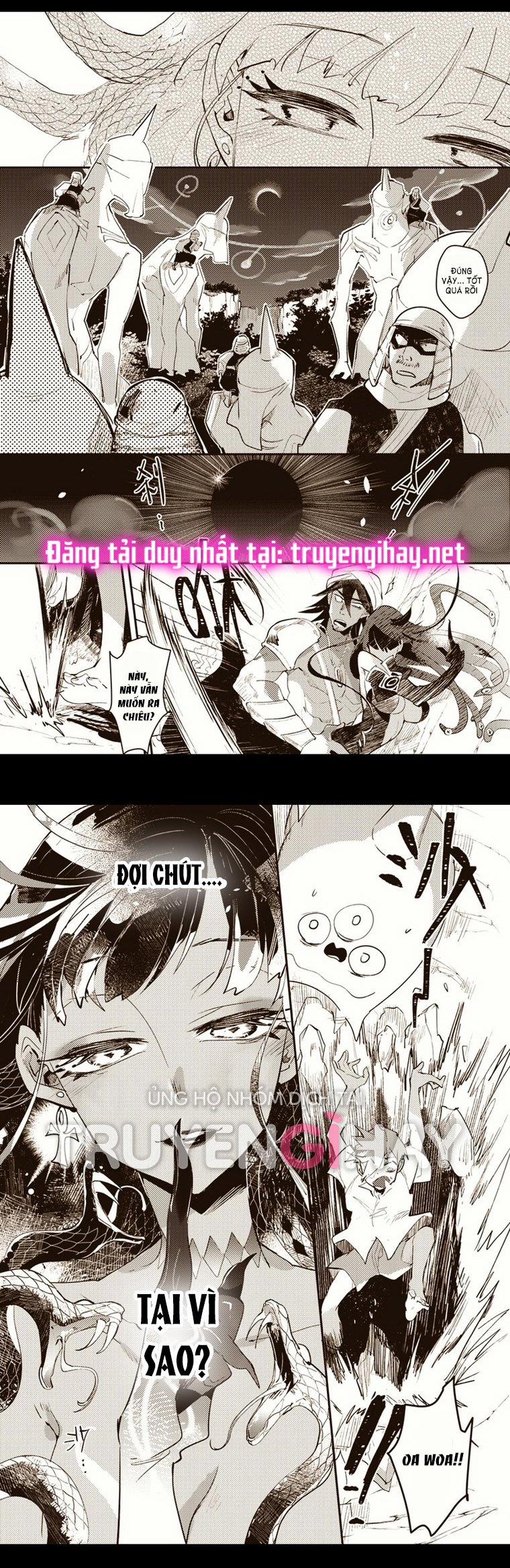 Chuyện Tình Của Hắc Ma Nữ & Chàng Trai Dị Sắc 5.2 trang 6