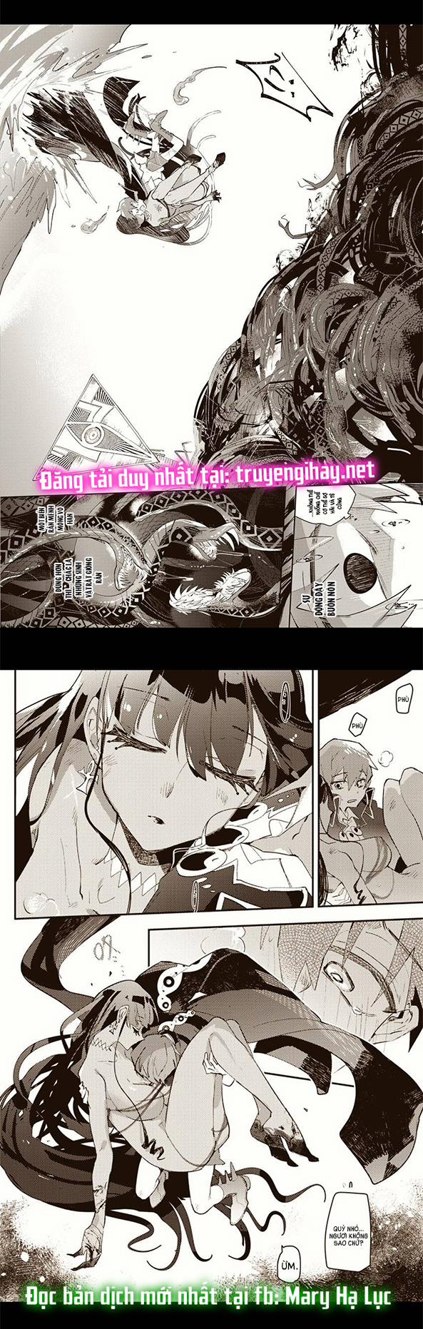 Chuyện Tình Của Hắc Ma Nữ & Chàng Trai Dị Sắc 6.1 trang 11