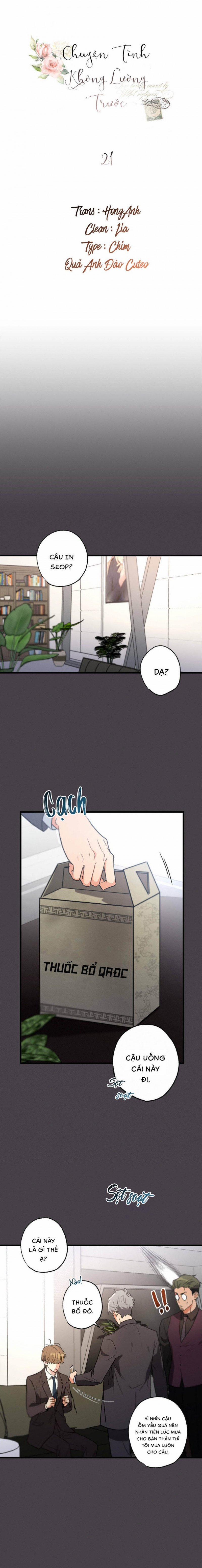 Chuyện Tình Không Lường Trước 21 trang 2