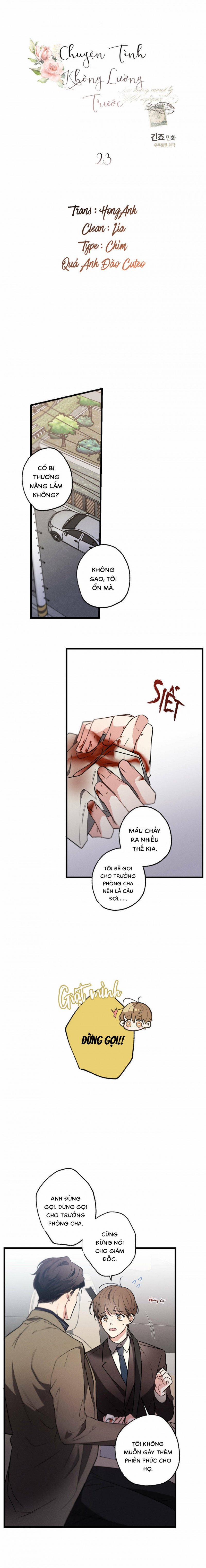 Chuyện Tình Không Lường Trước 23 trang 3