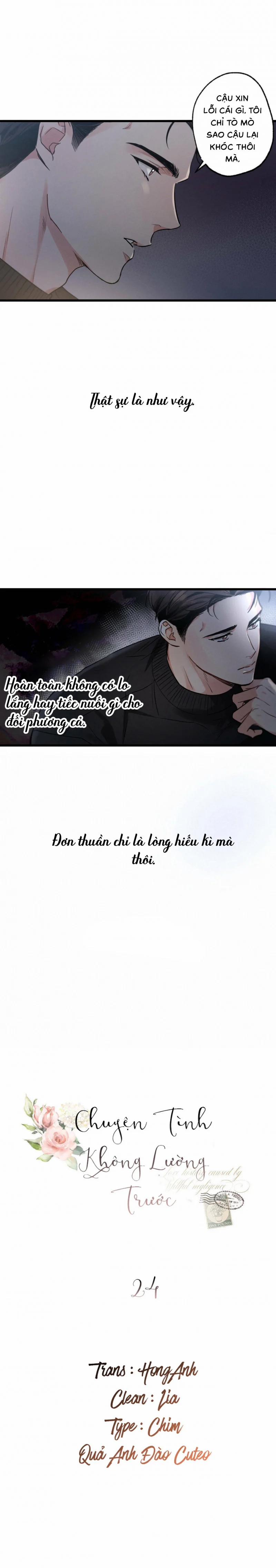 Chuyện Tình Không Lường Trước 24 trang 2