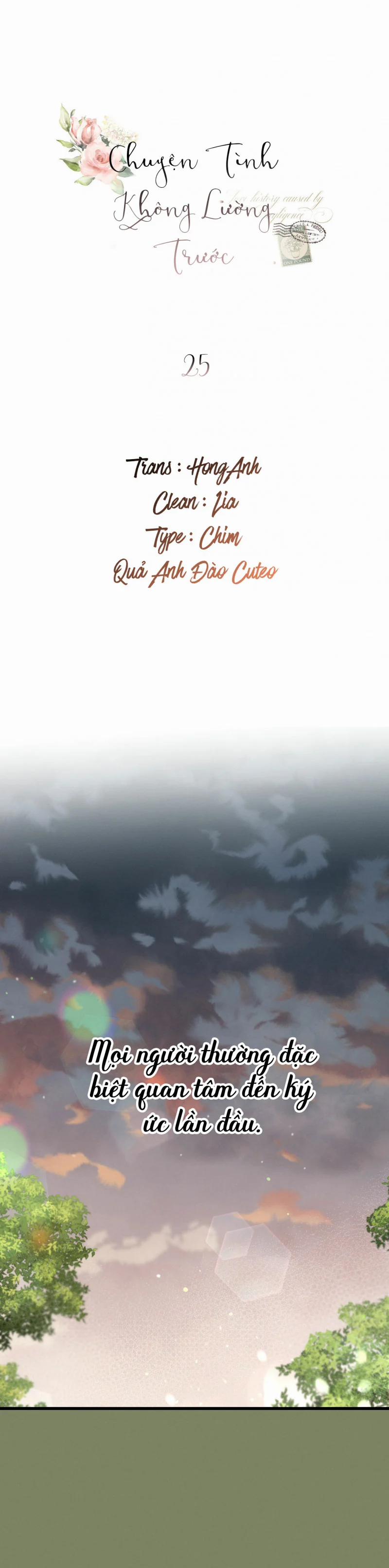 Chuyện Tình Không Lường Trước 25 trang 5