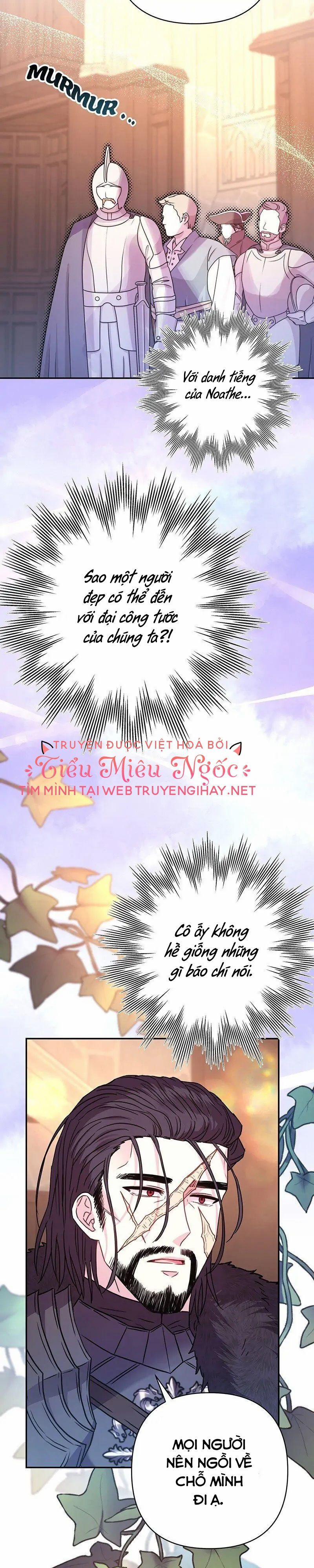 Chuyện Tình Lãng Mạn Với Ngài Công Tước Mặt Sẹo 35 trang 21