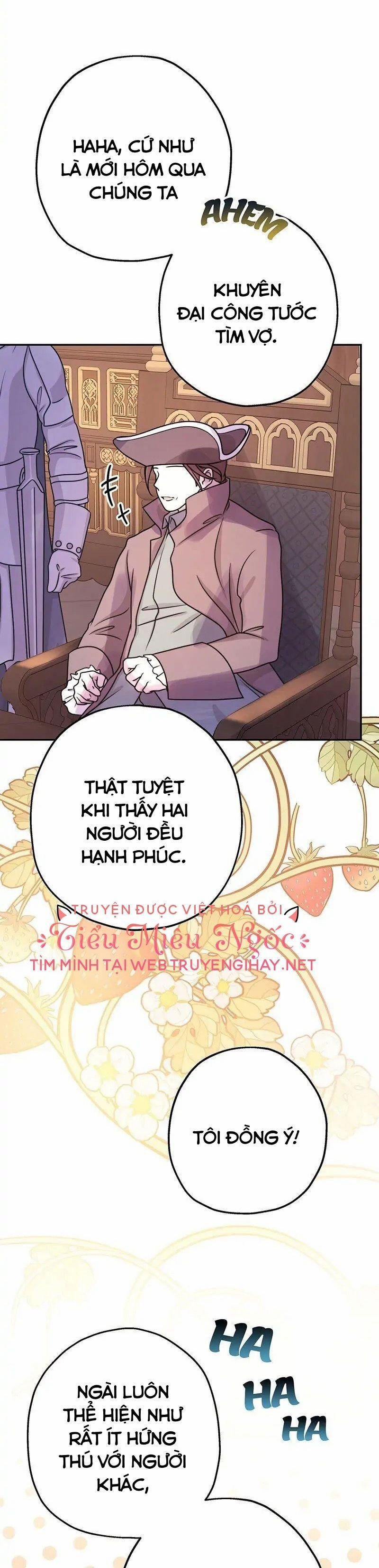 Chuyện Tình Lãng Mạn Với Ngài Công Tước Mặt Sẹo 35 trang 33