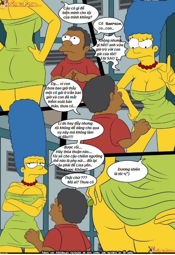 CHUYỆN TÌNH SÔCÔLA VÀ MS.SIMPSON Oneshot trang 4